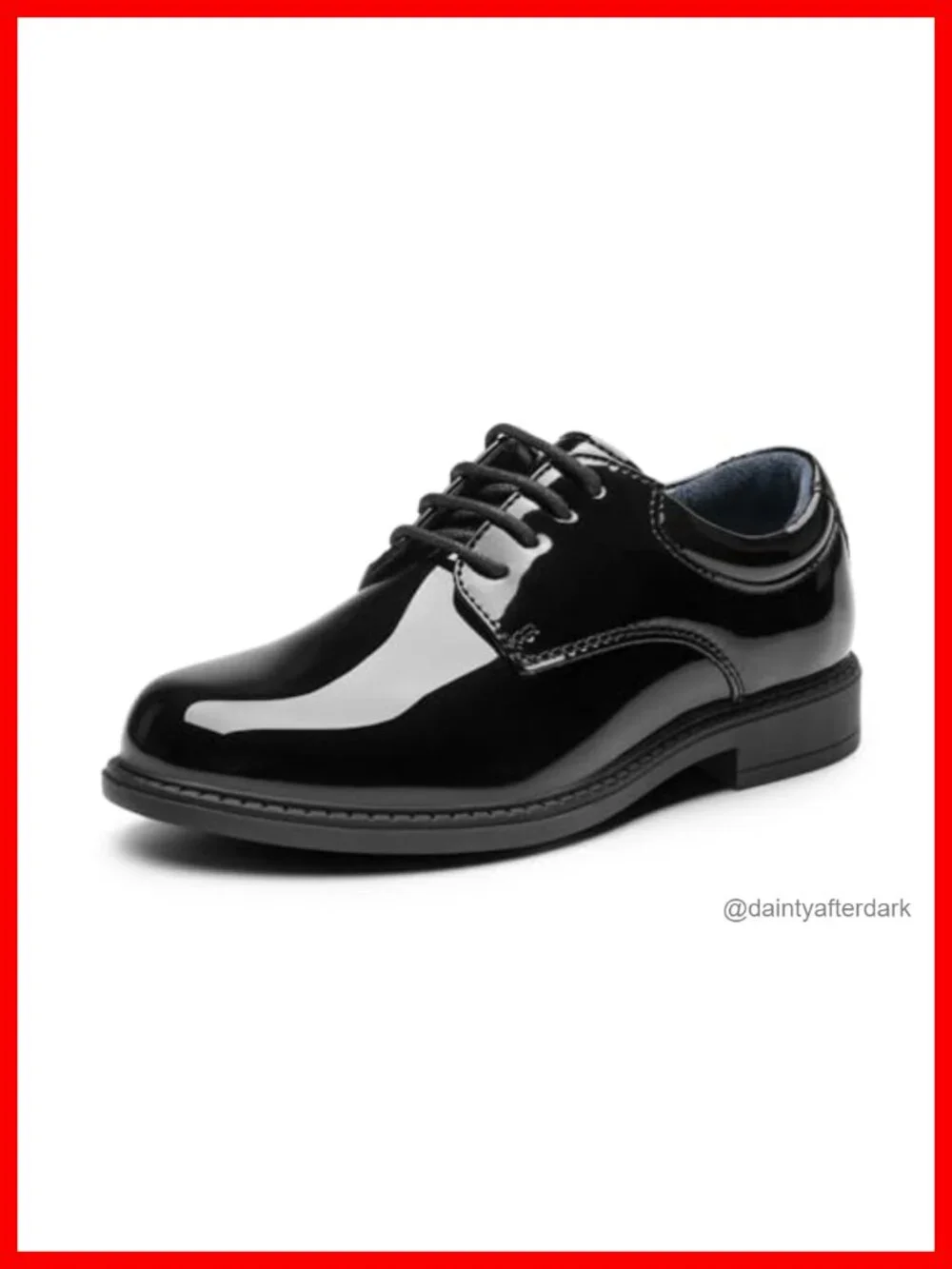 Boys Oxford Dress Shoes Faux Leather Lace-Up Formal Party